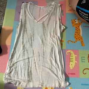 Maternity tank pink blush